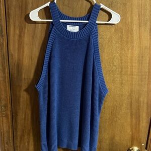 Old Navy Royal Blue Sleeveless Knit Top